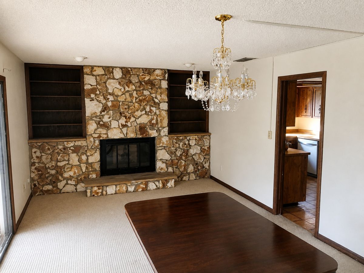 Before dining area