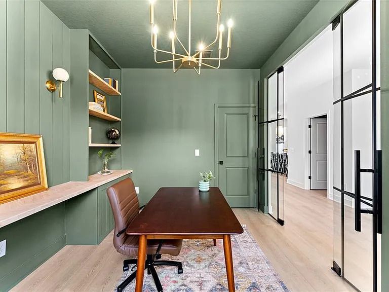 Finished home office second angle